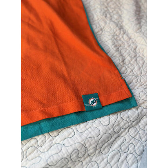 Nike Miami Dolphins NFL Team Polo Shirt‎ Size Small #442 - Picture 2 of 6